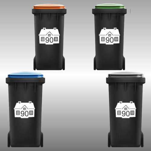 Container Sticker huis - Afbeelding 3