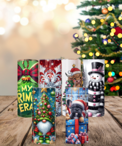 Tumbler met Kerst sfeer