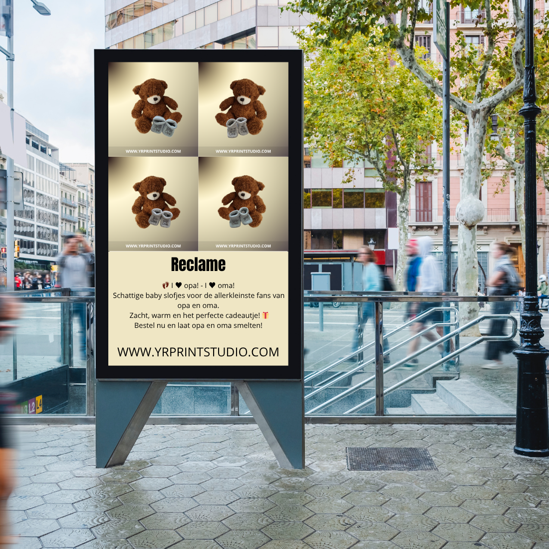 Baby slofjes - I love