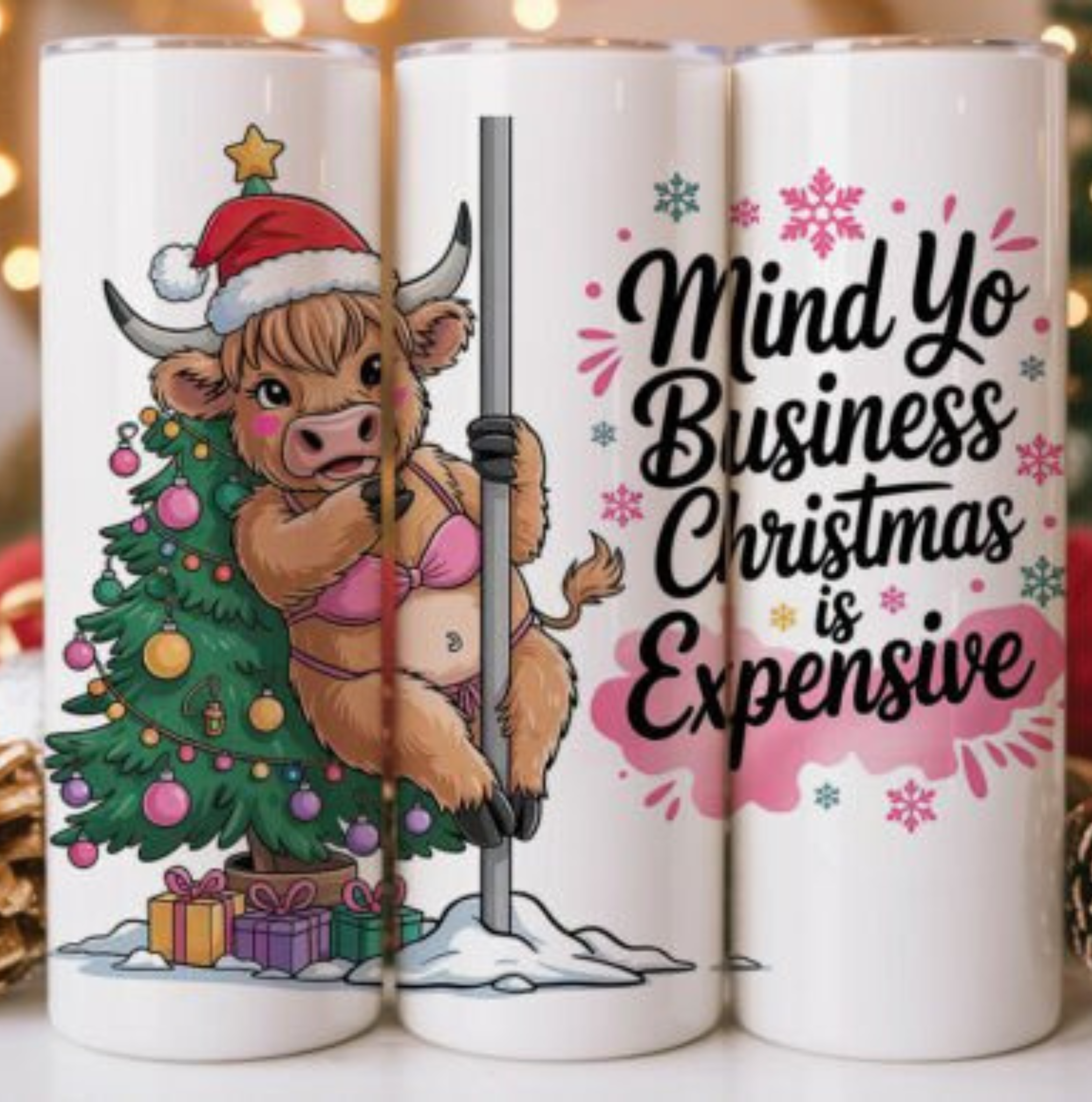 Tumbler met Kerst sfeer - Afbeelding 4