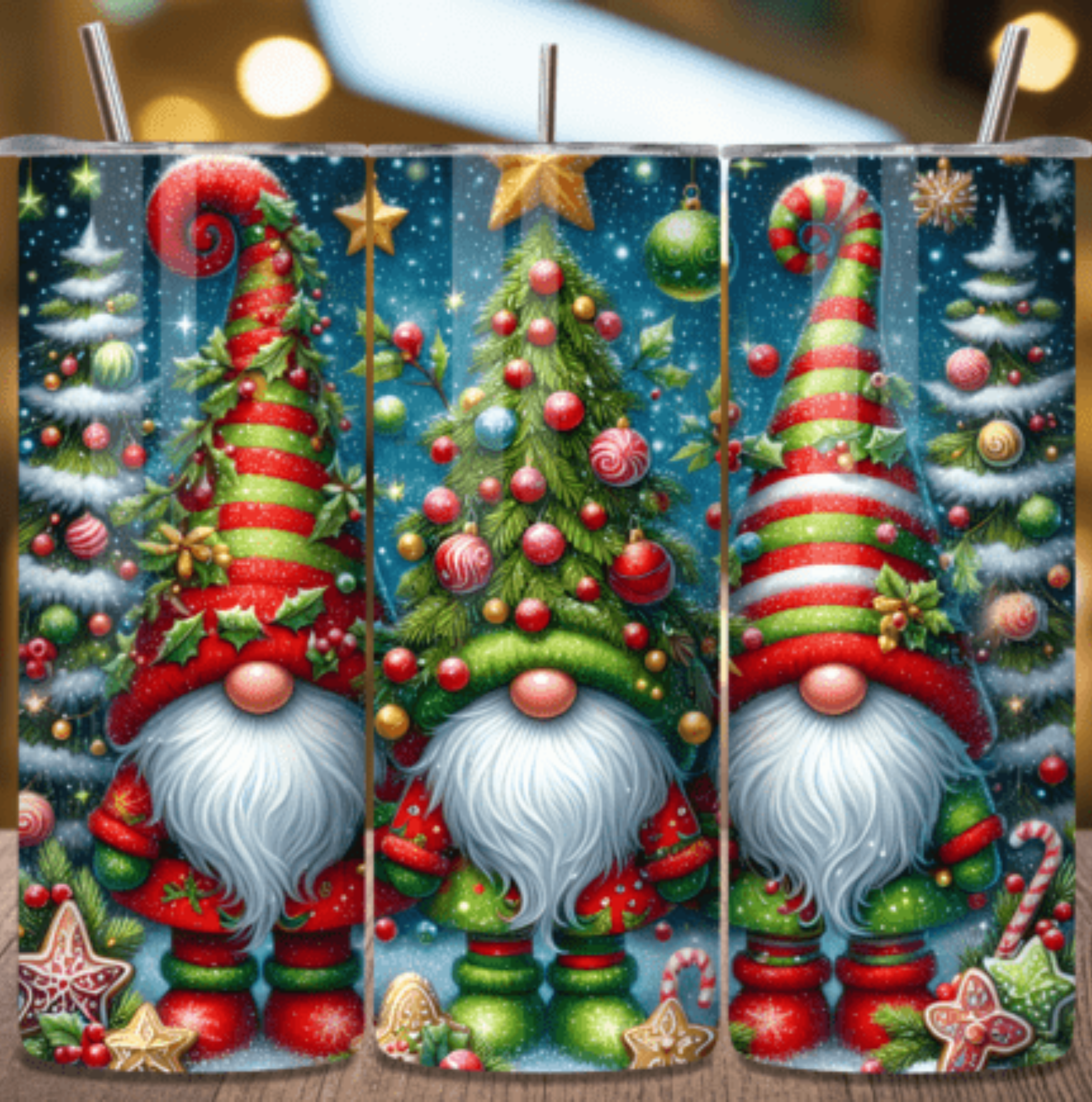 Tumbler met Kerst sfeer - Afbeelding 3