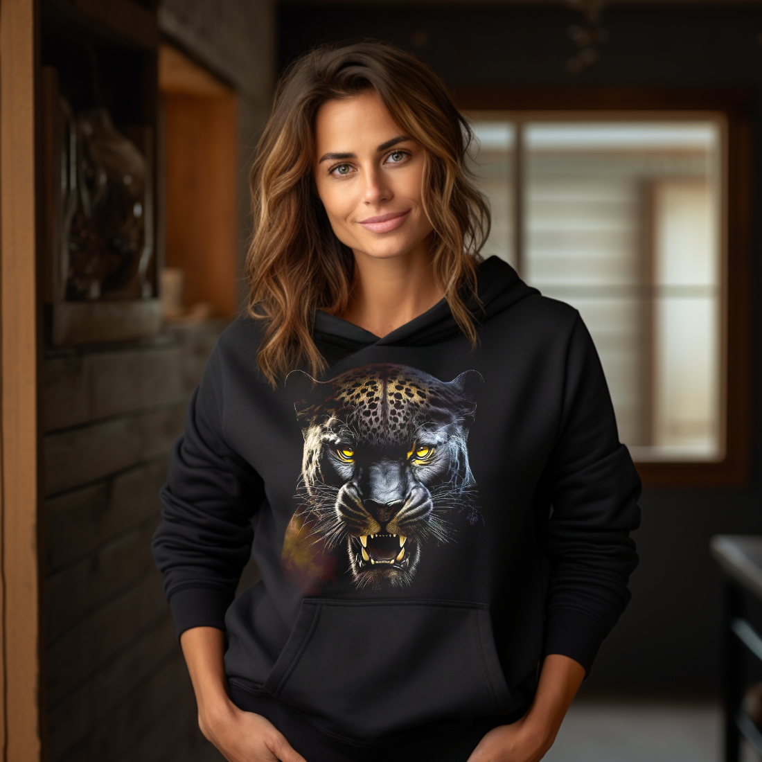 Hoodie - Tijger - Afbeelding 3