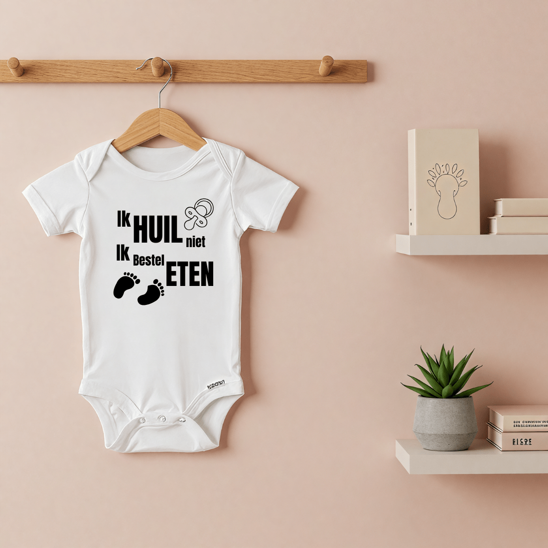 Baby romper met afbeelding of tekst - Afbeelding 3