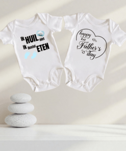 Baby romper met afbeelding of tekst